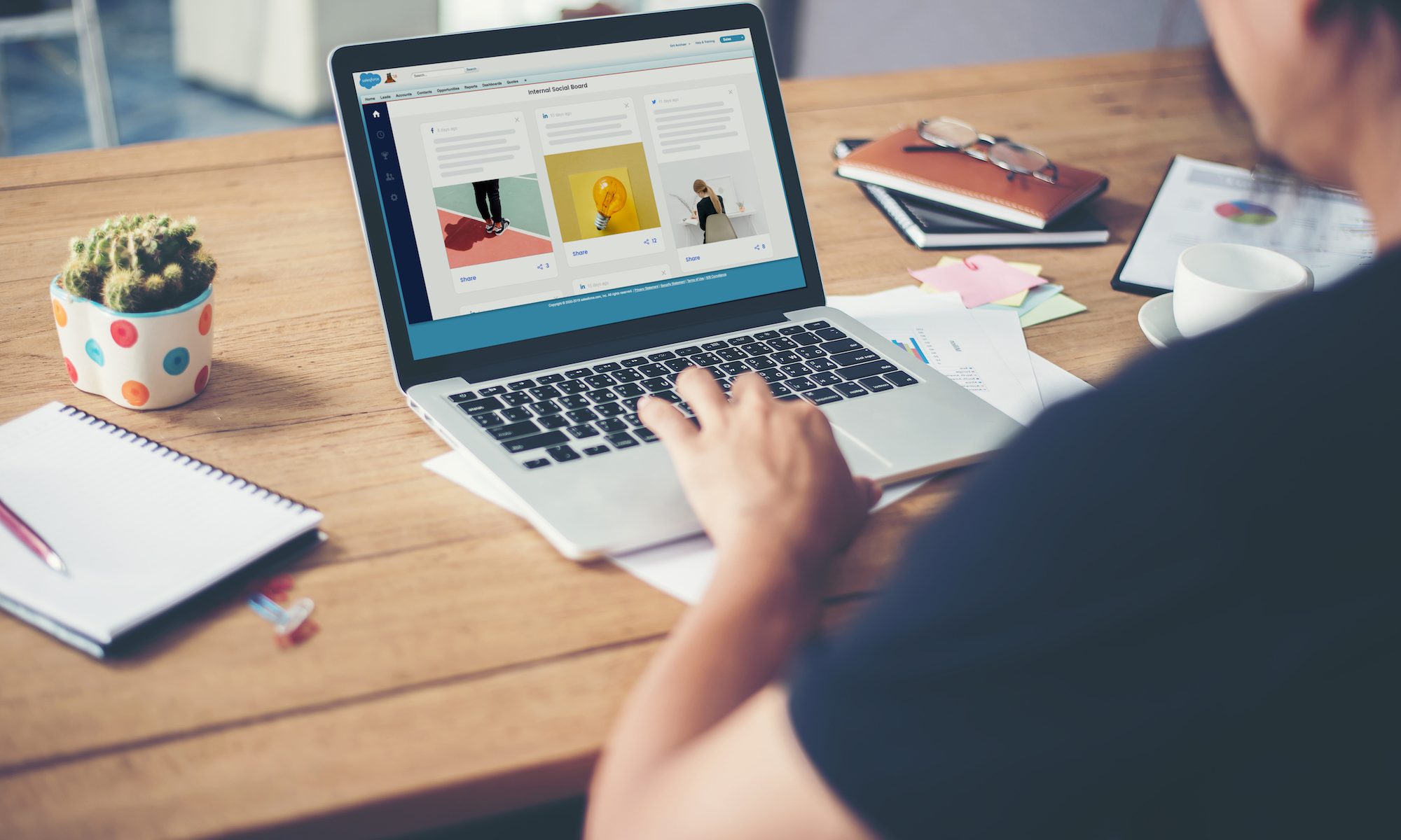 Oktopost launches employee advocacy for salesforce to empower social selling