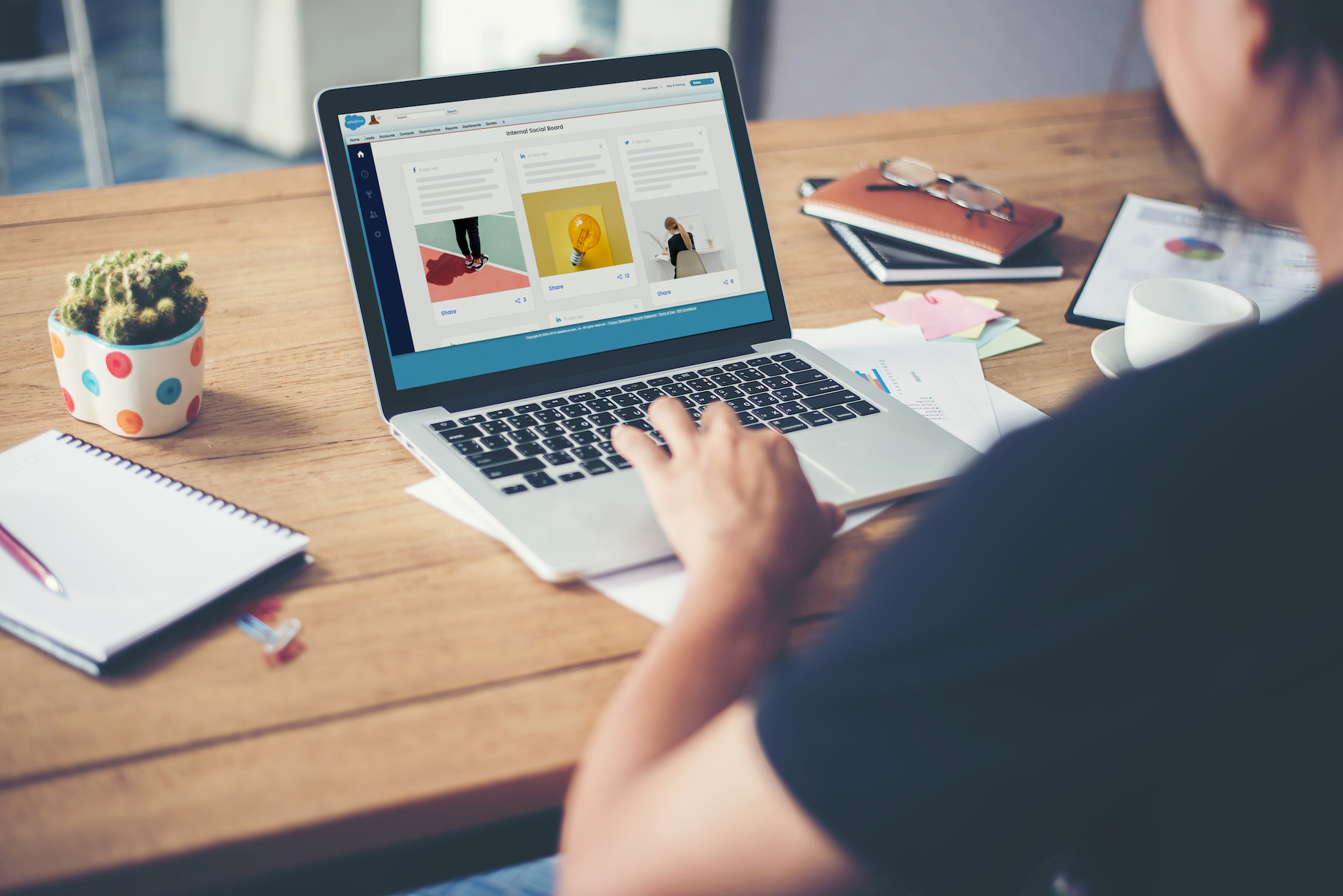 Oktopost launches employee advocacy for salesforce to empower social selling