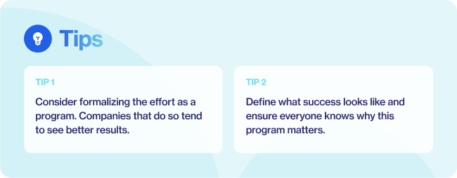 Tips for defining an employee advocacy program